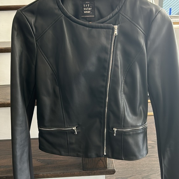 Zara faux leather jacket - Picture 2 of 5